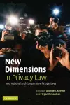 New Dimensions in Privacy Law cover