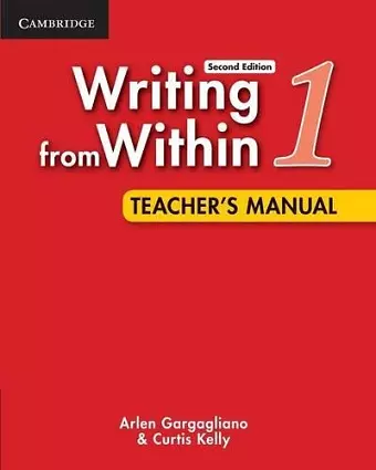 Writing from Within Level 1 Teacher's Manual cover