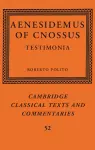 Aenesidemus of Cnossus cover