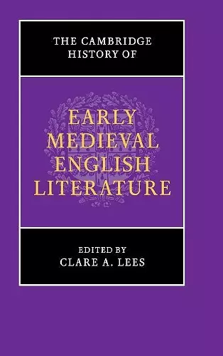 The Cambridge History of Early Medieval English Literature cover