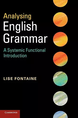 Analysing English Grammar cover