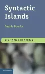 Syntactic Islands cover