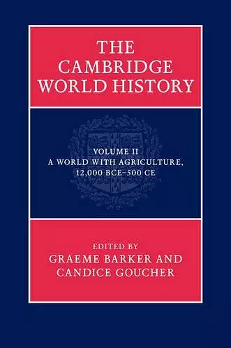 The Cambridge World History cover