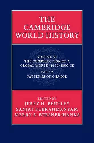 The Cambridge World History cover