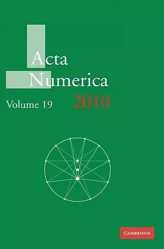 Acta Numerica 2010: Volume 19 cover