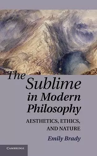 The Sublime in Modern Philosophy cover