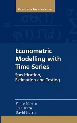 Econometric Modelling with Time Series cover