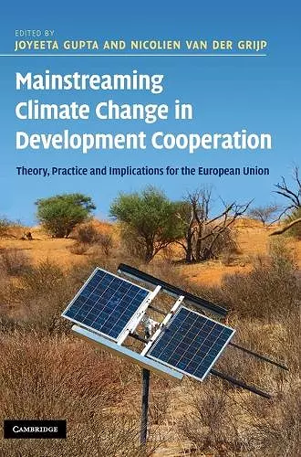 Mainstreaming Climate Change in Development Cooperation cover