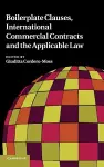 Boilerplate Clauses, International Commercial Contracts and the Applicable Law cover