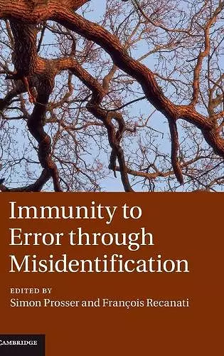 Immunity to Error through Misidentification cover