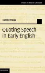 Quoting Speech in Early English cover