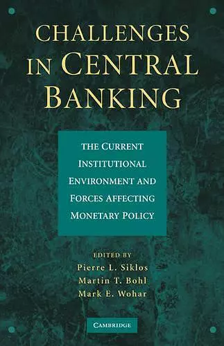 Challenges in Central Banking cover