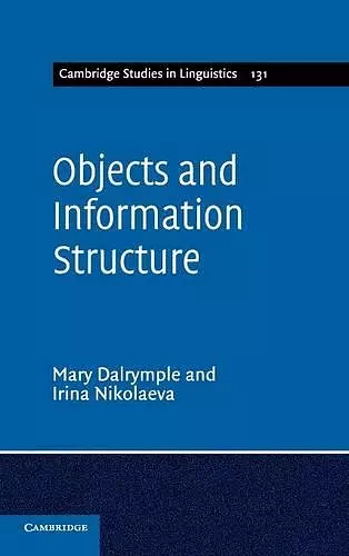 Objects and Information Structure cover