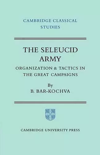 The Seleucid Army cover