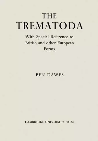 The Trematoda cover