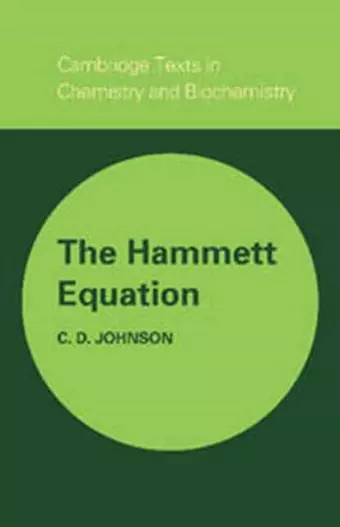 The Hammett Equation cover