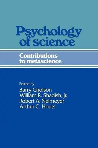 Psychology of Science cover