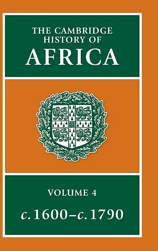 The Cambridge History of Africa cover