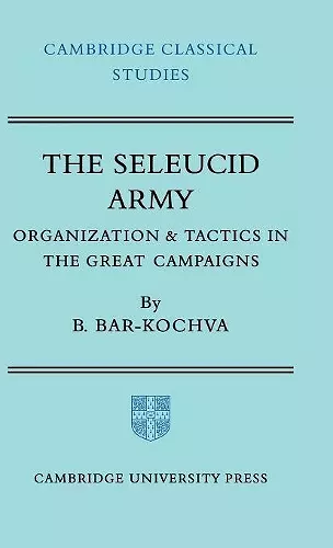 The Seleucid Army cover