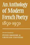 An Anthology of Modern French Poetry (1850–1950) cover