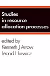 Studies in Resource Allocation Processes cover