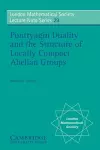 Pontryagin Duality and the Structure of Locally Compact Abelian Groups cover