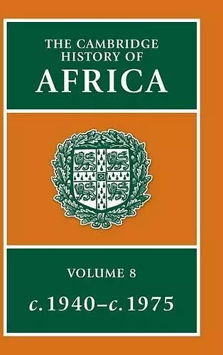 The Cambridge History of Africa cover