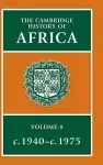 The Cambridge History of Africa cover