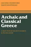 Archaic and Classical Greece cover