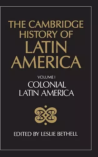 The Cambridge History of Latin America cover