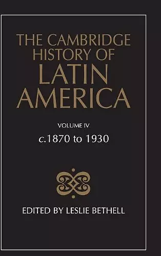 The Cambridge History of Latin America cover