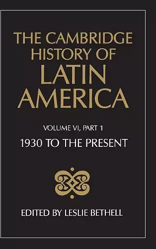 The Cambridge History of Latin America cover