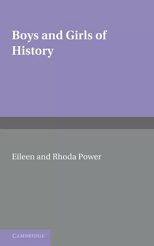 Boys and Girls of History cover