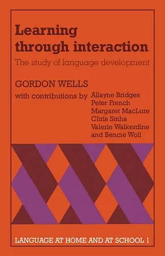 Learning through Interaction: Volume 1 cover