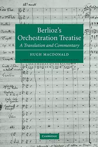 Berlioz's Orchestration Treatise cover