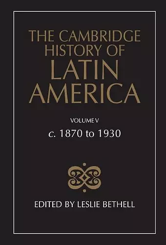 The Cambridge History of Latin America cover