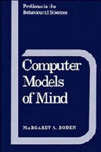 Computer Models of Mind cover