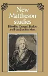 New Mattheson Studies cover