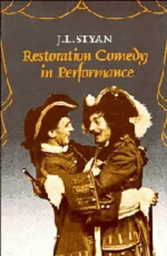 Restoration Comedy in Performance cover