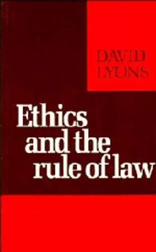 Ethics and the Rule of Law cover