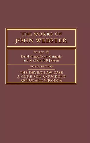 The Works of John Webster cover