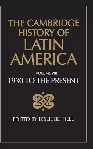 The Cambridge History of Latin America cover