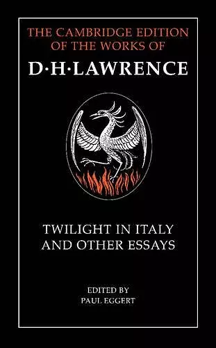 Twilight in Italy and Other Essays cover