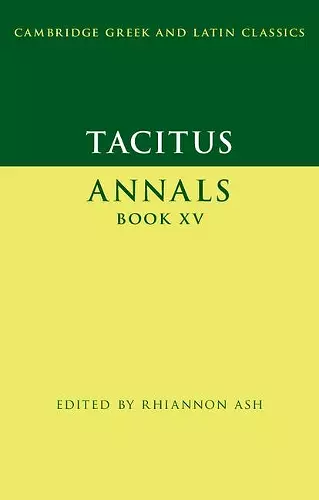 Tacitus: Annals Book XV cover