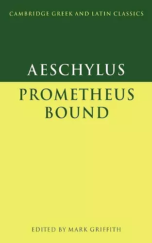 Aeschylus: Prometheus Bound cover