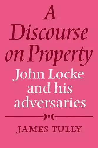 A Discourse on Property cover