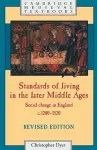 Standards of Living in the Later Middle Ages cover