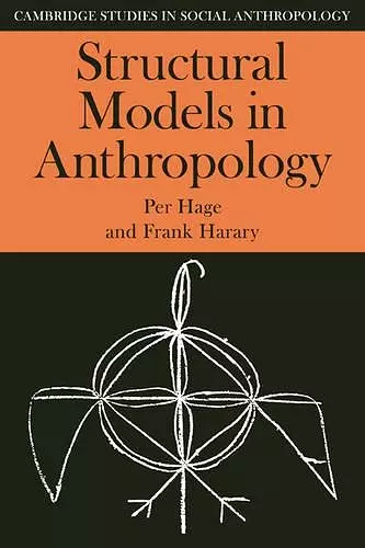 Structural Models in Anthropology cover