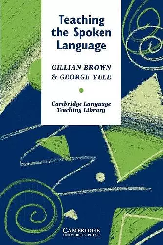 Teaching the Spoken Language cover