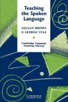 Teaching the Spoken Language cover